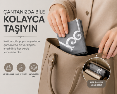 ÇANTANIZDA BİLE KOLAYCA TAŞIYIN