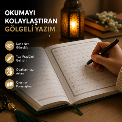 OKUMAYI KOLAYLAŞTIRAN GÖLGELİ YAZIM